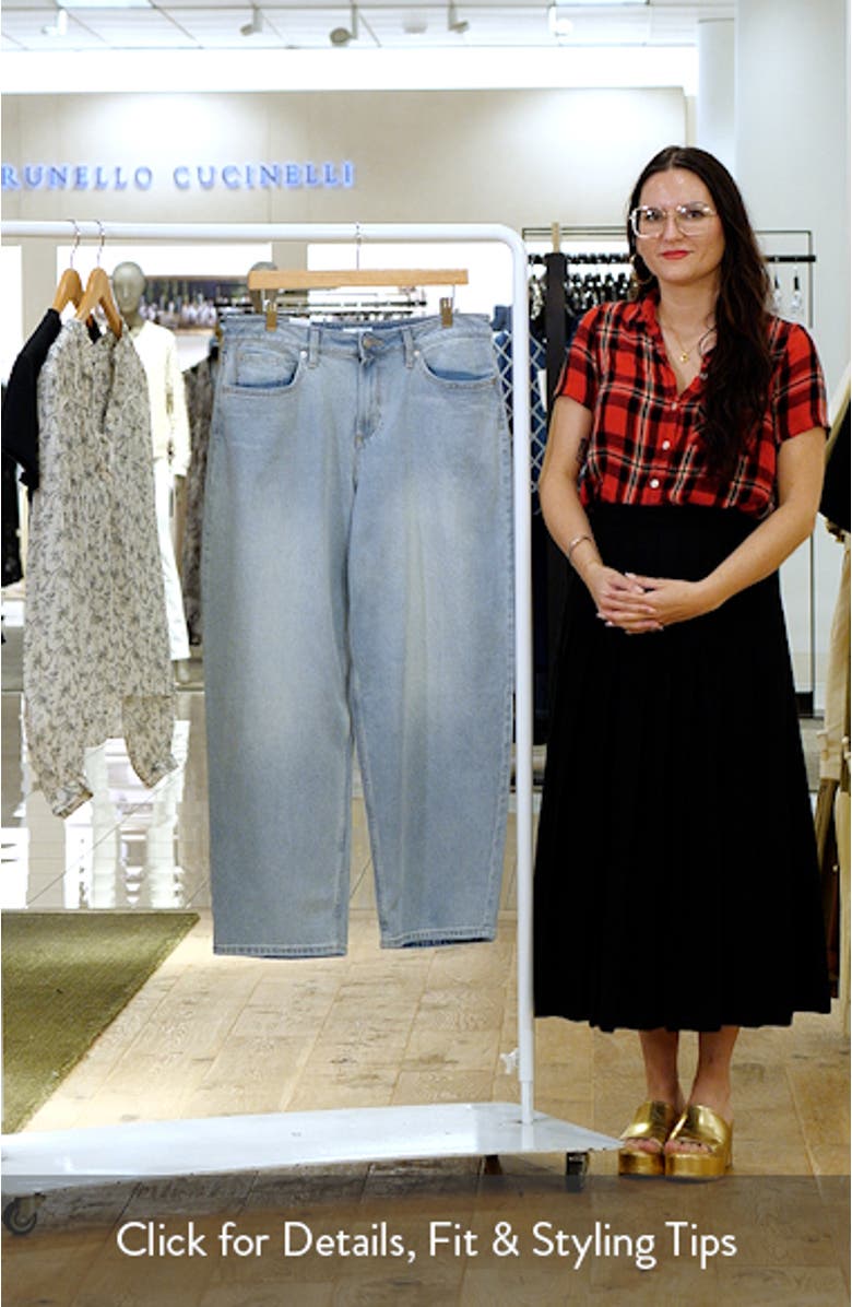 Mid Rise Baggy Barrel Jeans, sales video thumbnail
