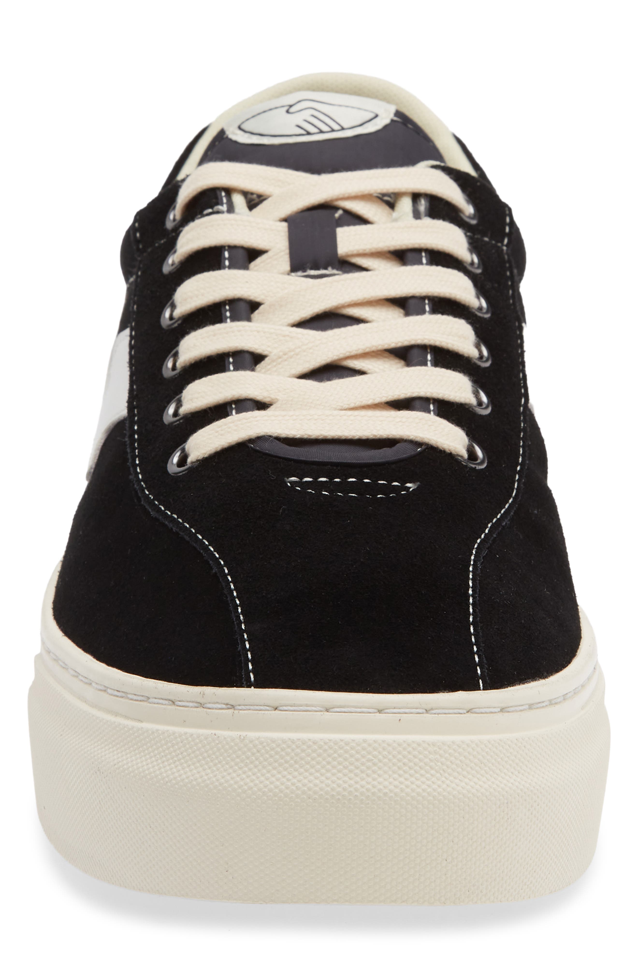 STEPNEY WORKERS CLUB Dellow S-Strike Cup Sneaker, Alternate, color, Black/ White