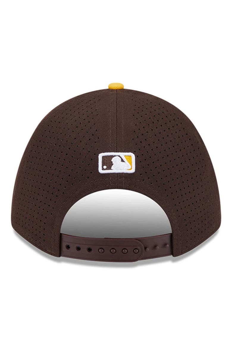 Men's New Era Brown/Gold  San Diego Padres 2025 MLB All-Star Game 9FORTY M-Crown Adjustable Hat, Alternate, color, Brown