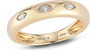Dana Rebecca Designs Alexa Jordyn Diamond Inlay Band Ring