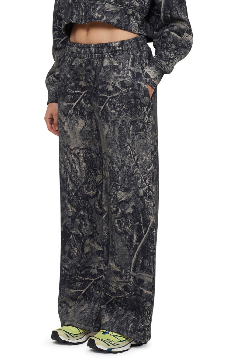 Good For Nothing Woodland Blackout Camo Baggy Jogger, Alternate, color, Camo