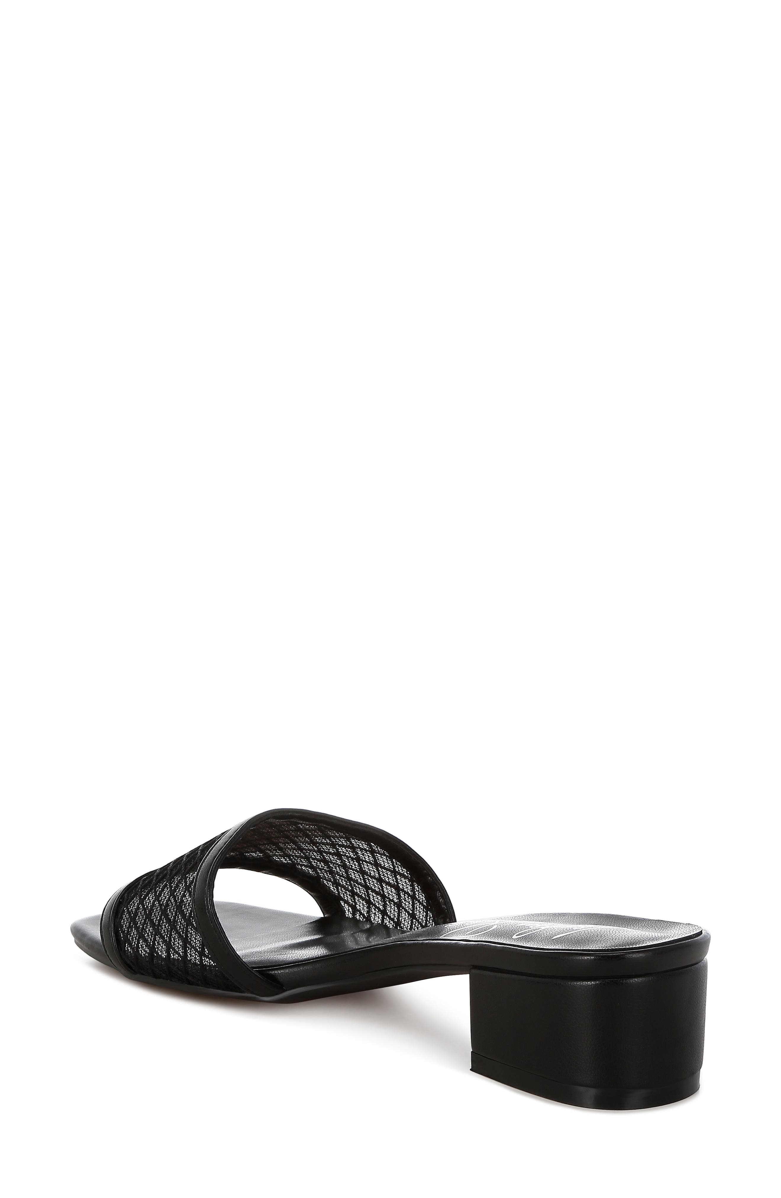 Faria Sandal, Alternate, color, BLACK