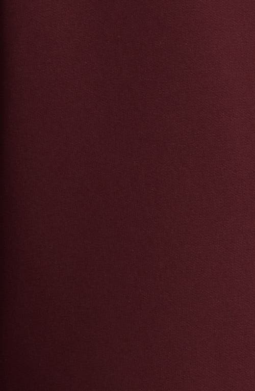 Mango Iguana Double Breasted Blazer In Burgundy
