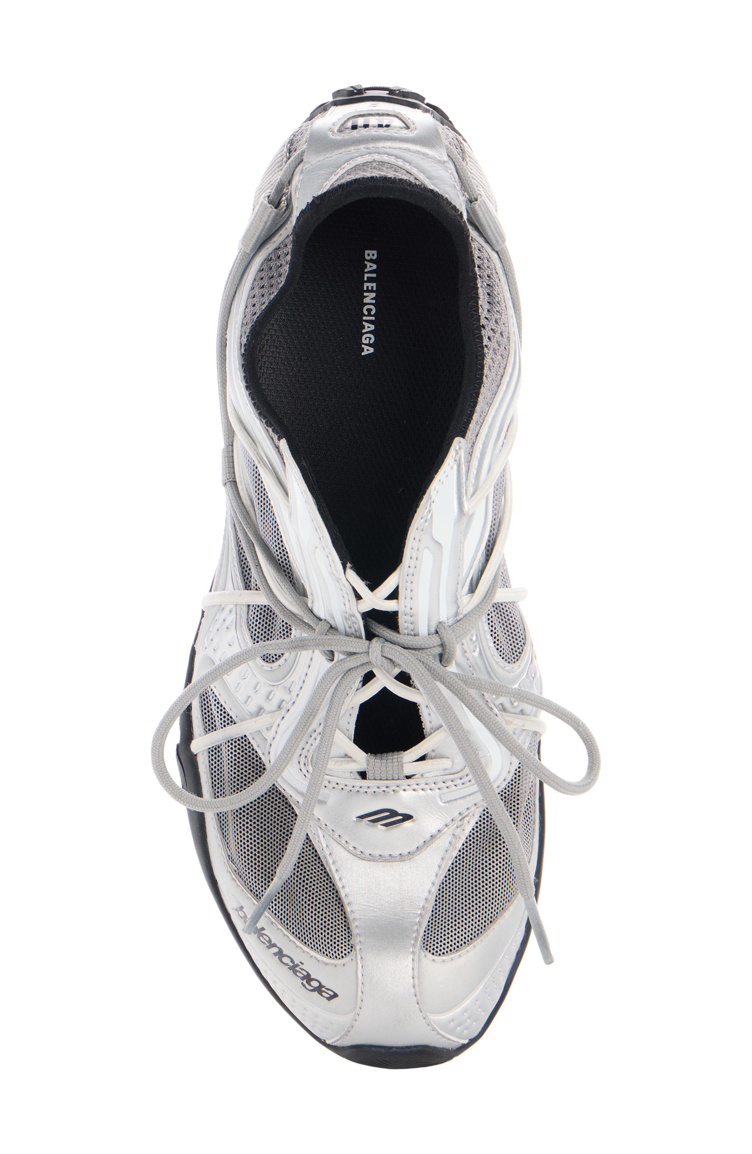 Balenciaga Radar Mesh Slip-On Sneaker, Alternate, color, 