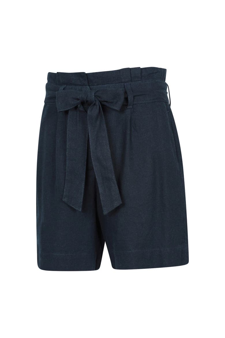 Oatley Linen Blend Shorts, Alternate, color, Navy