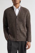 Maison Margiela Virgin Wool Blend Cardigan