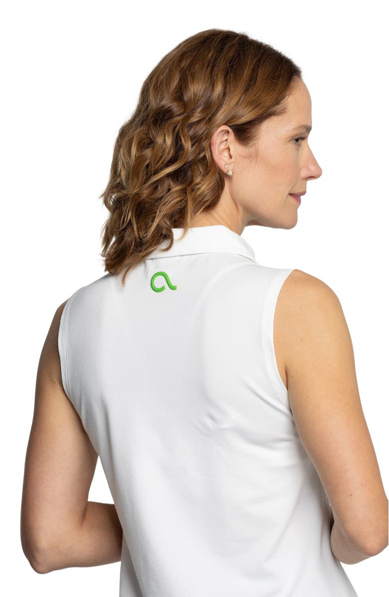 AVI Clubhouse Pickleball Polo, Alternate, color, White Lotus