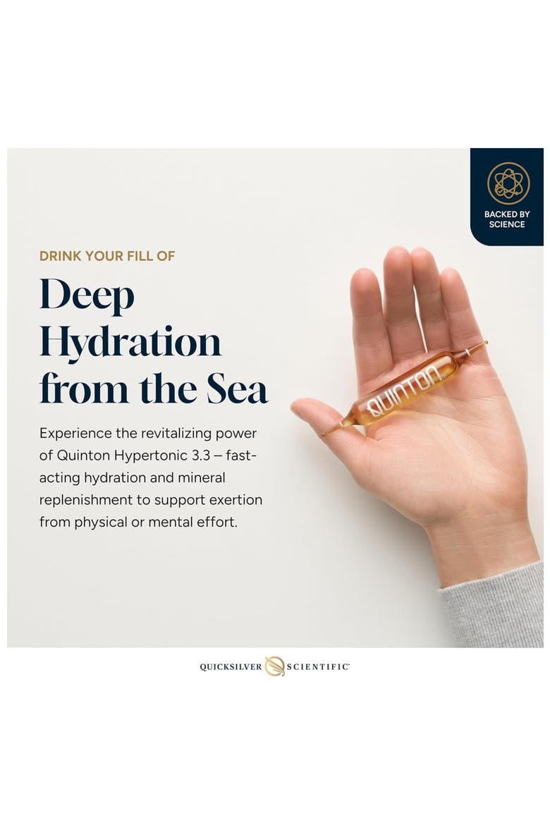 Original Quinton Hypertonic Sea Water Liquid Supplement, Alternate, color, None