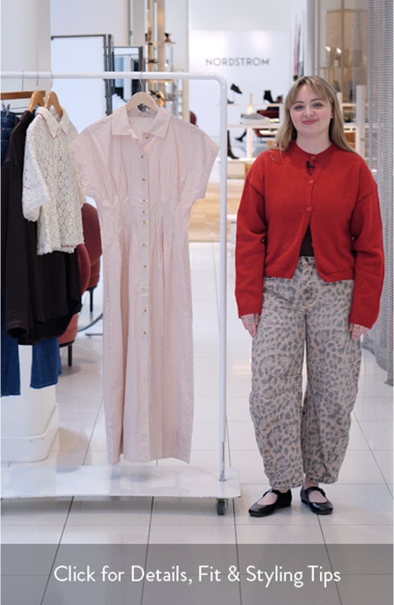 Arden Midi Shirtdress, sales video thumbnail