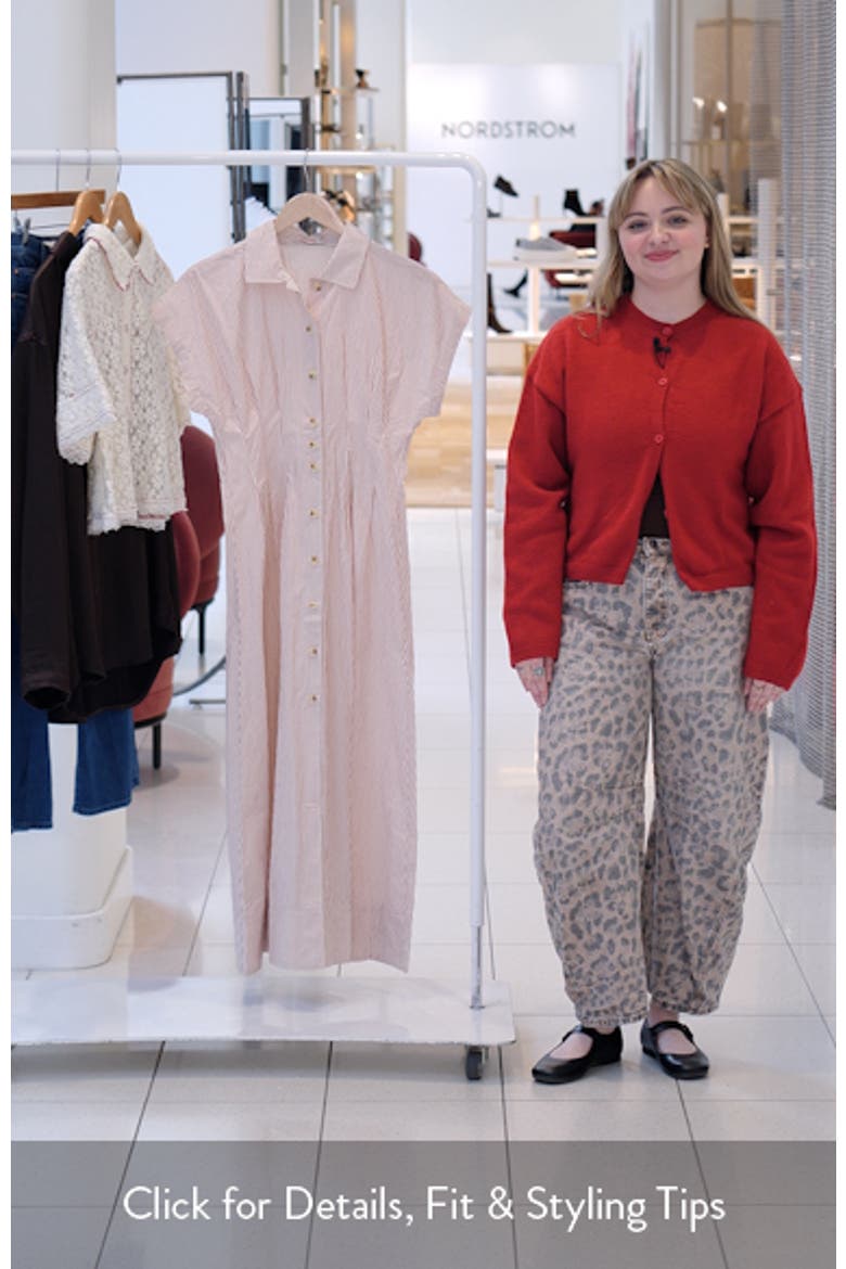 Arden Midi Shirtdress video