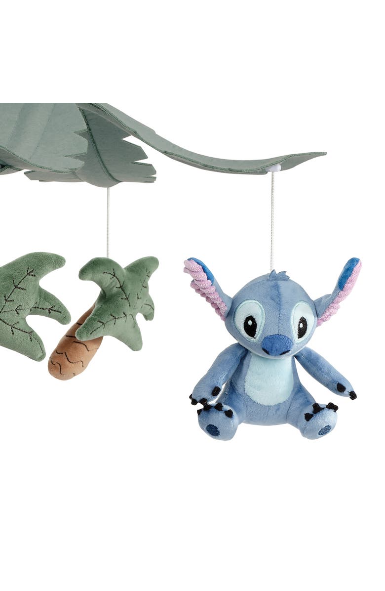Bedtime Originals Disney Stitch Musical Baby Crib Mobile Soother Toy, Alternate, color, Blue