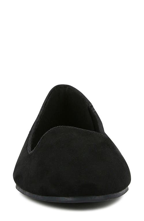 London Rag Eyeore Microfiber Casual Ballerinas In Black