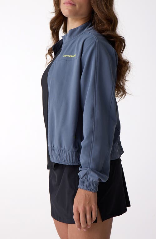 Centerline Athletics Courtside Track Jacket In Blue