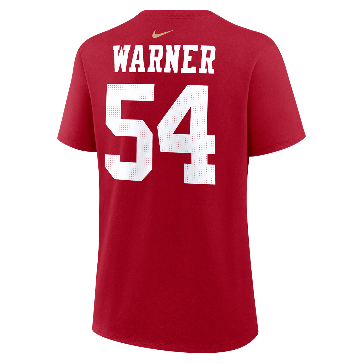 Nike Women's Nike Fred Warner Scarlet San Francisco 49ers Name & Number ...