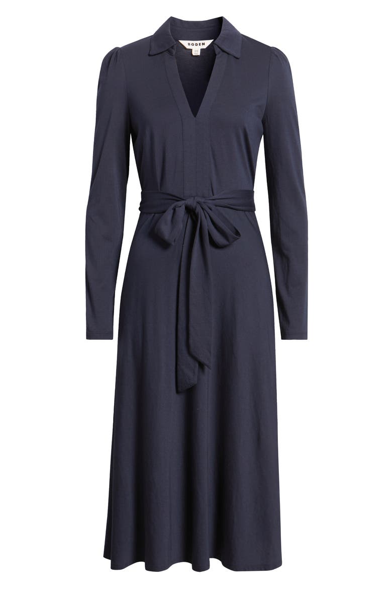 Imogen Long Sleeve Dress, Alternate, color, NAVY