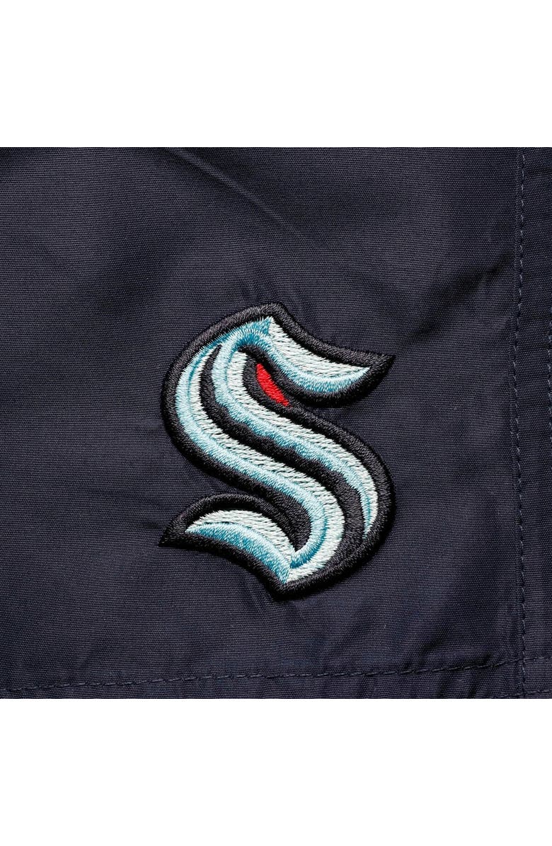 G-III SPORTS BY CARL BANKS Men's G-III Sports by Carl Banks Deep Sea Blue Seattle Kraken Sand Beach Swim Shorts, Alternate, color, 