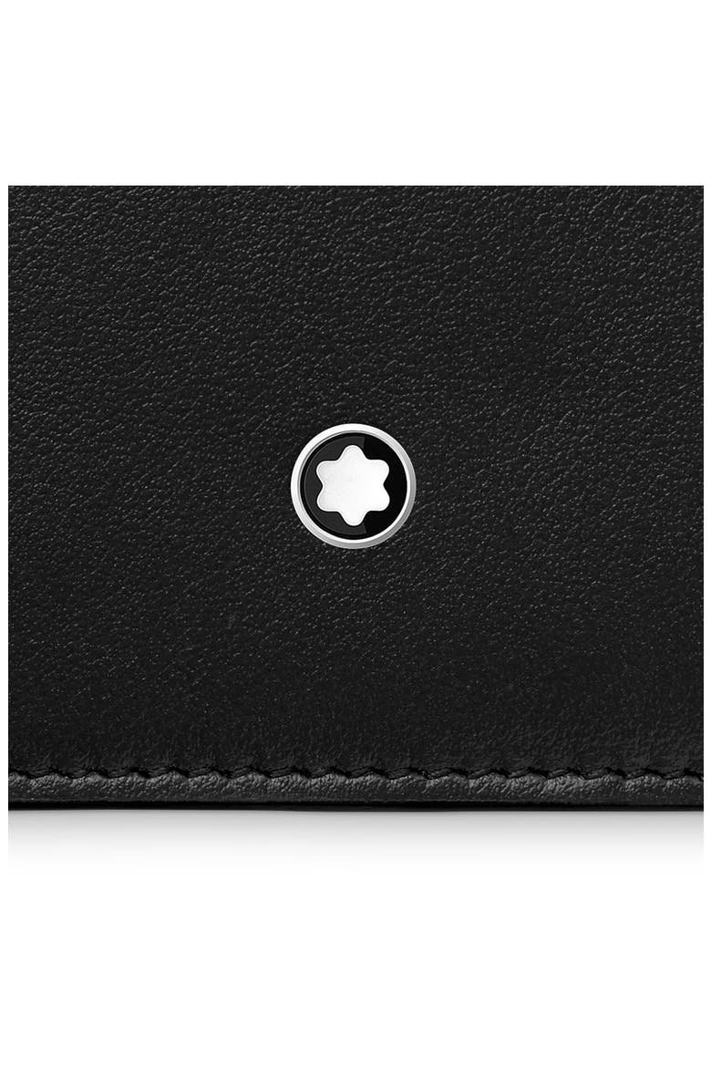 Meisterstück Leather Card Case, Alternate, color, BLACK