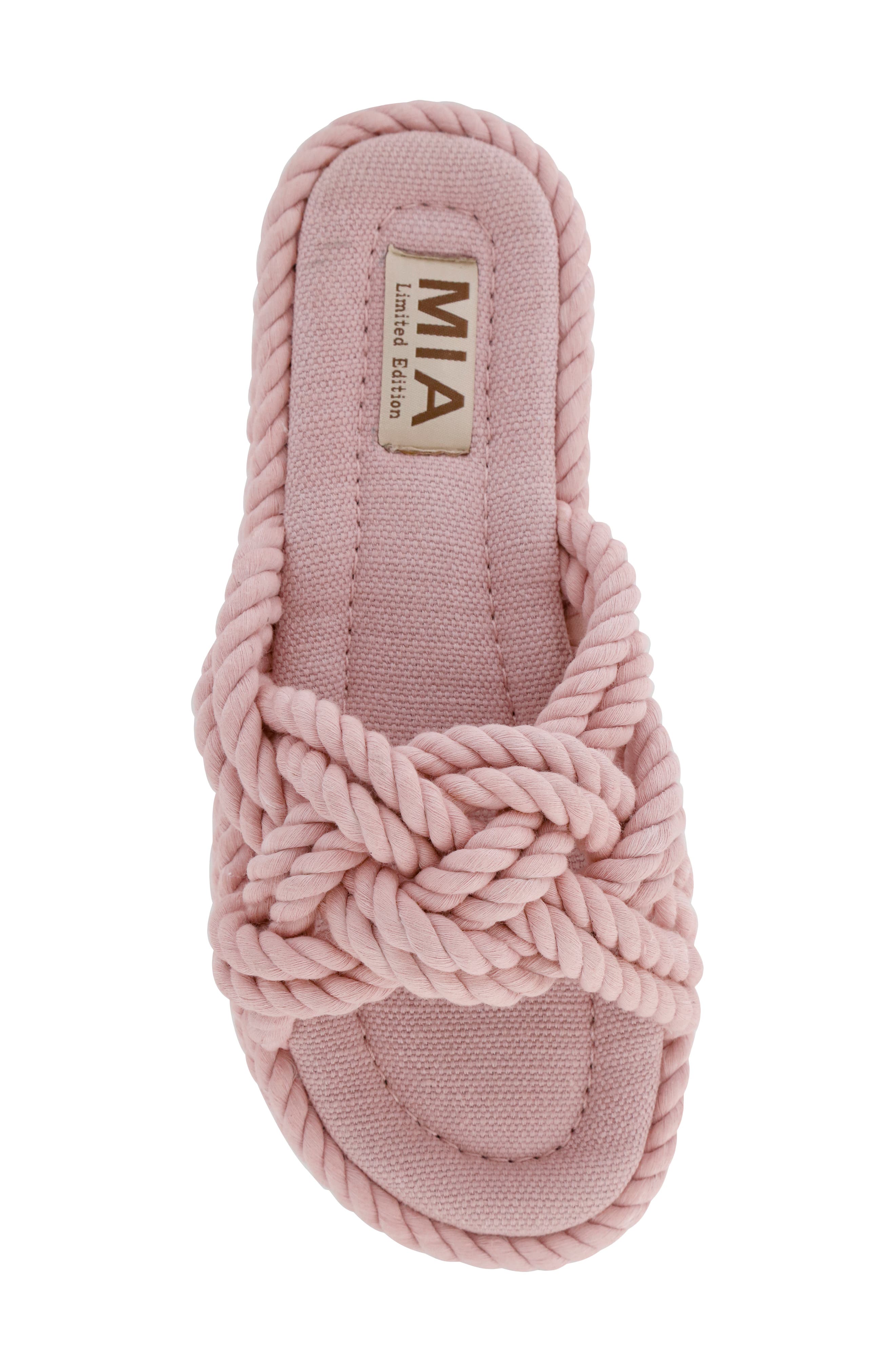 MIA Limited Edition Miko Sandal, Alternate, color, Blush