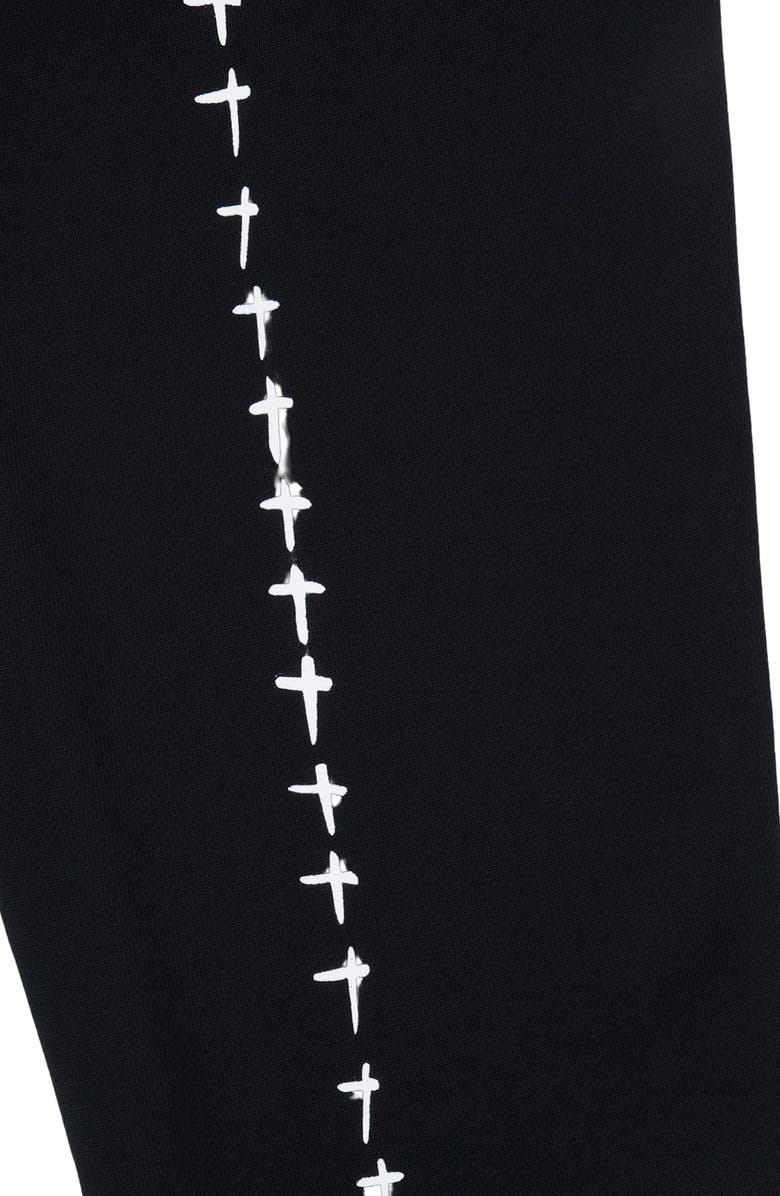 RtA Kids' Ewan Cotton Sweatpants, Alternate, color, Black Spike Rta