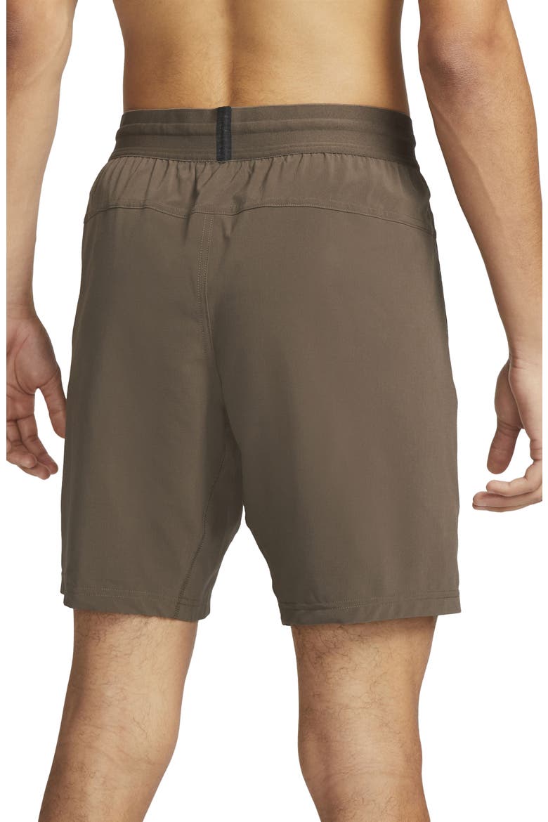 Dri-FIT Flex Pocket Yoga Shorts, Alternate, color, IRONSTONE