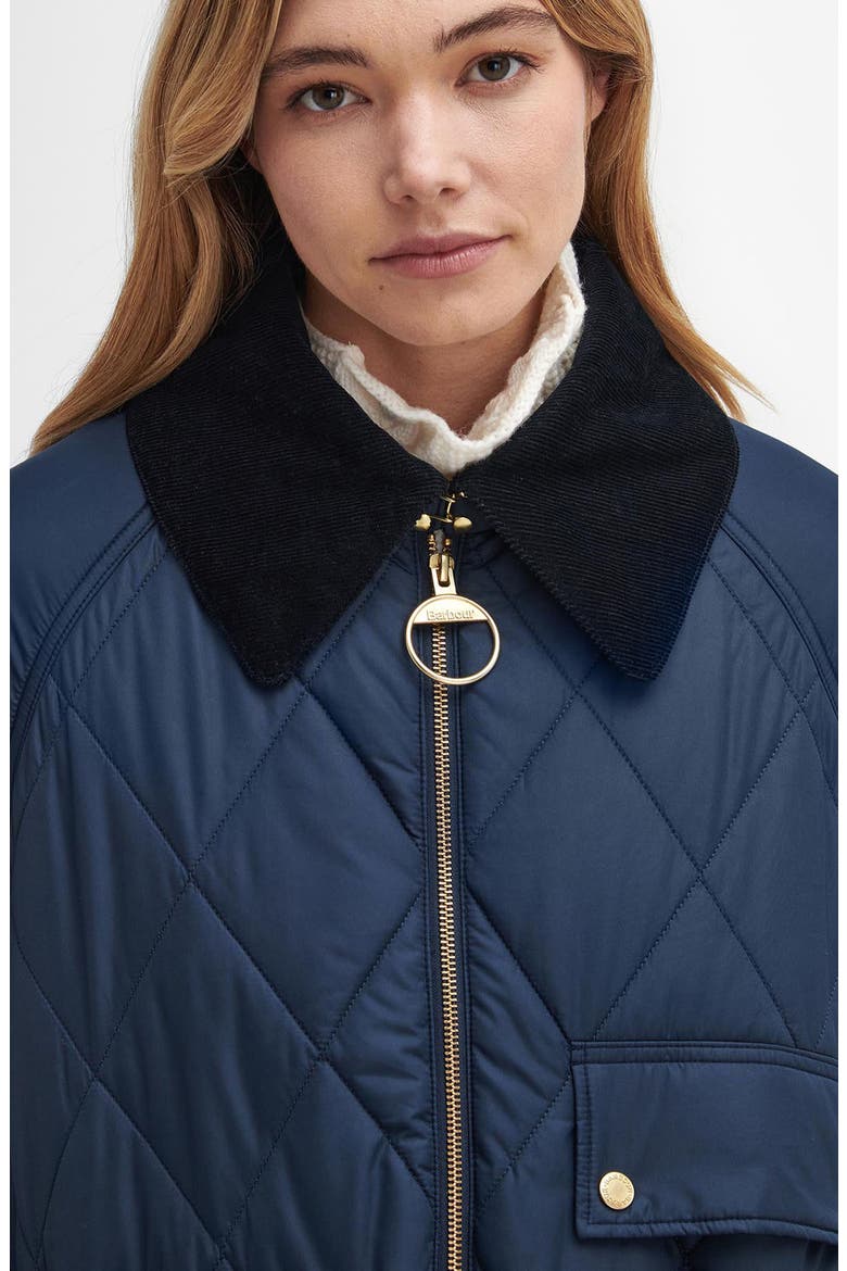 Milby Colorblock Quilted Jacket, Alternate, color, NAVY/CLASSIC