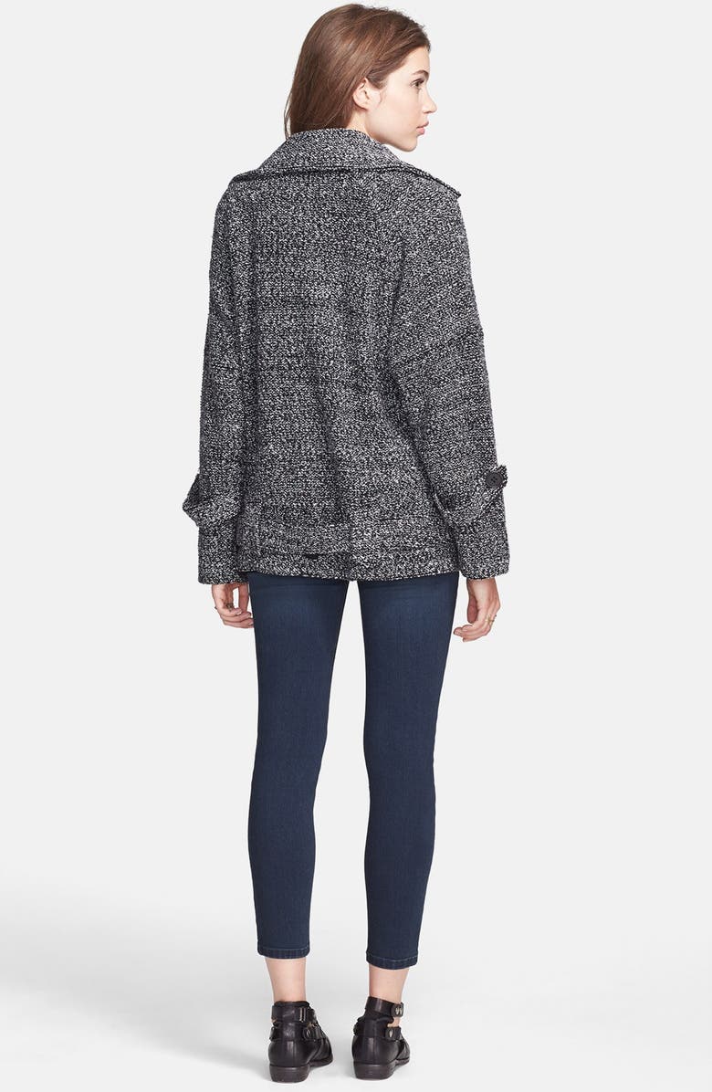 Free People Oversize Knit Jacket, Alternate, color,