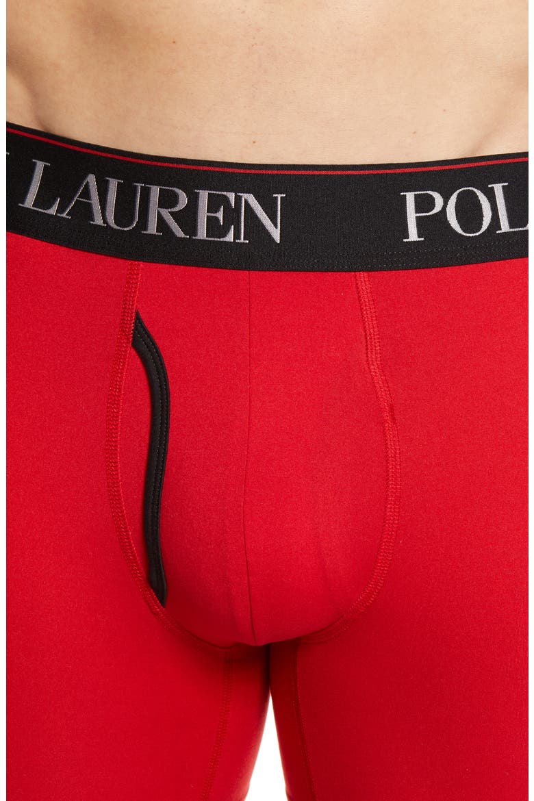 4D 3-Pack Boxer Briefs, Alternate, color, CHARCOAL/ RED/ BLACK