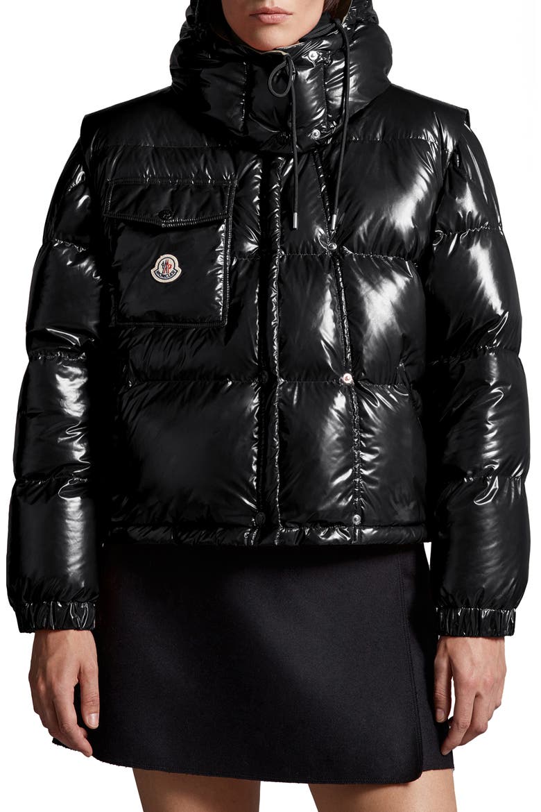 Karakorum Ripstop Down Puffer Jacket, Main, color, BLACK