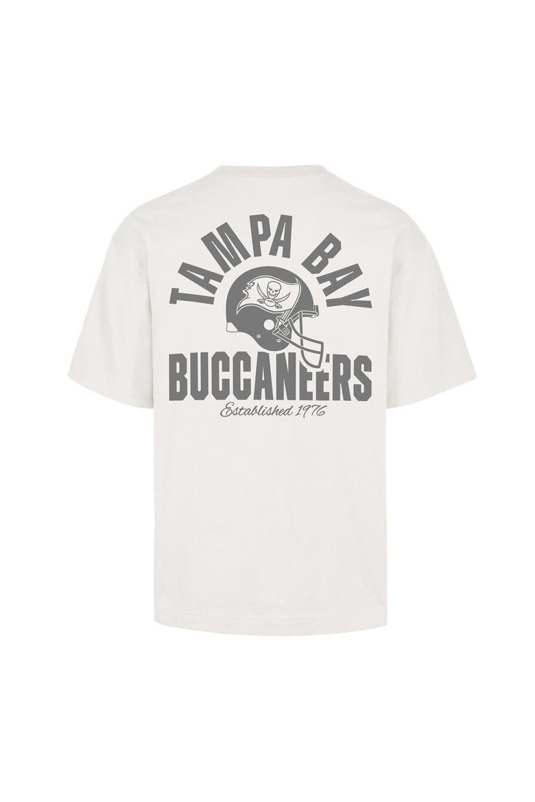 Men's '47 Off White Tampa Bay Buccaneers Photon Dust Foundation T-Shirt, Alternate, color, Cream