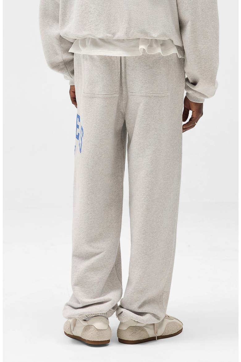 Owners' Club Logo Graphic Sweatpants, Alternate, color, SPRAYED ICE GREY MARL