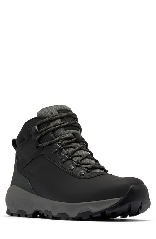 Columbia Newton Wander™ Ltr Waterproof Hiking Boot In Black/grill