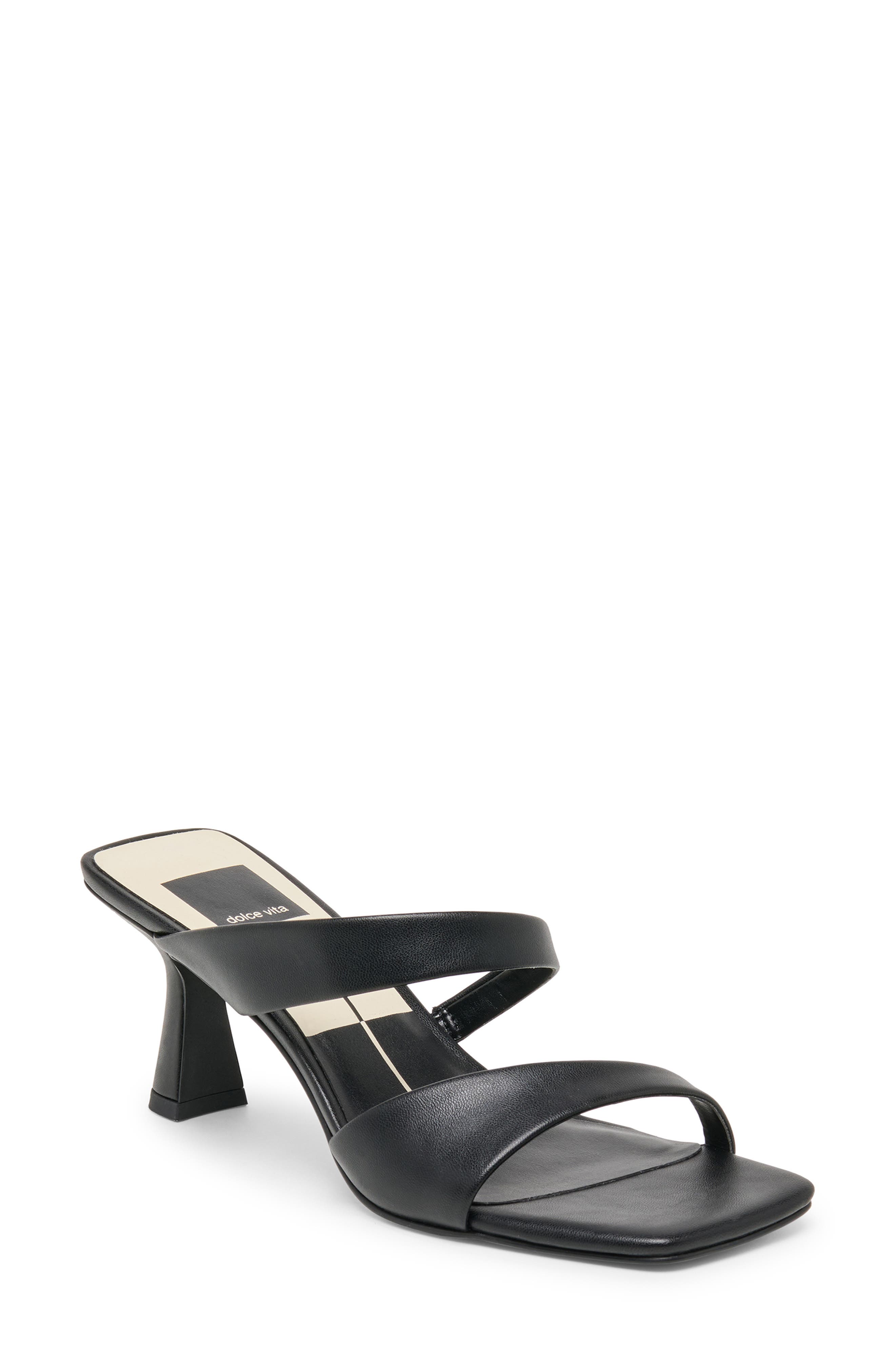 Dolce Vita Mahala Slide Sandal, Main, color, Black Stella