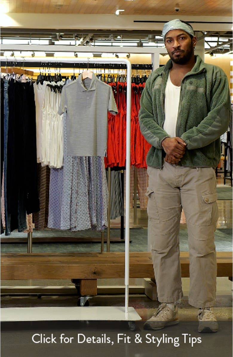 Kids' Mélange Piqué Knit Performance Polo, sales video thumbnail