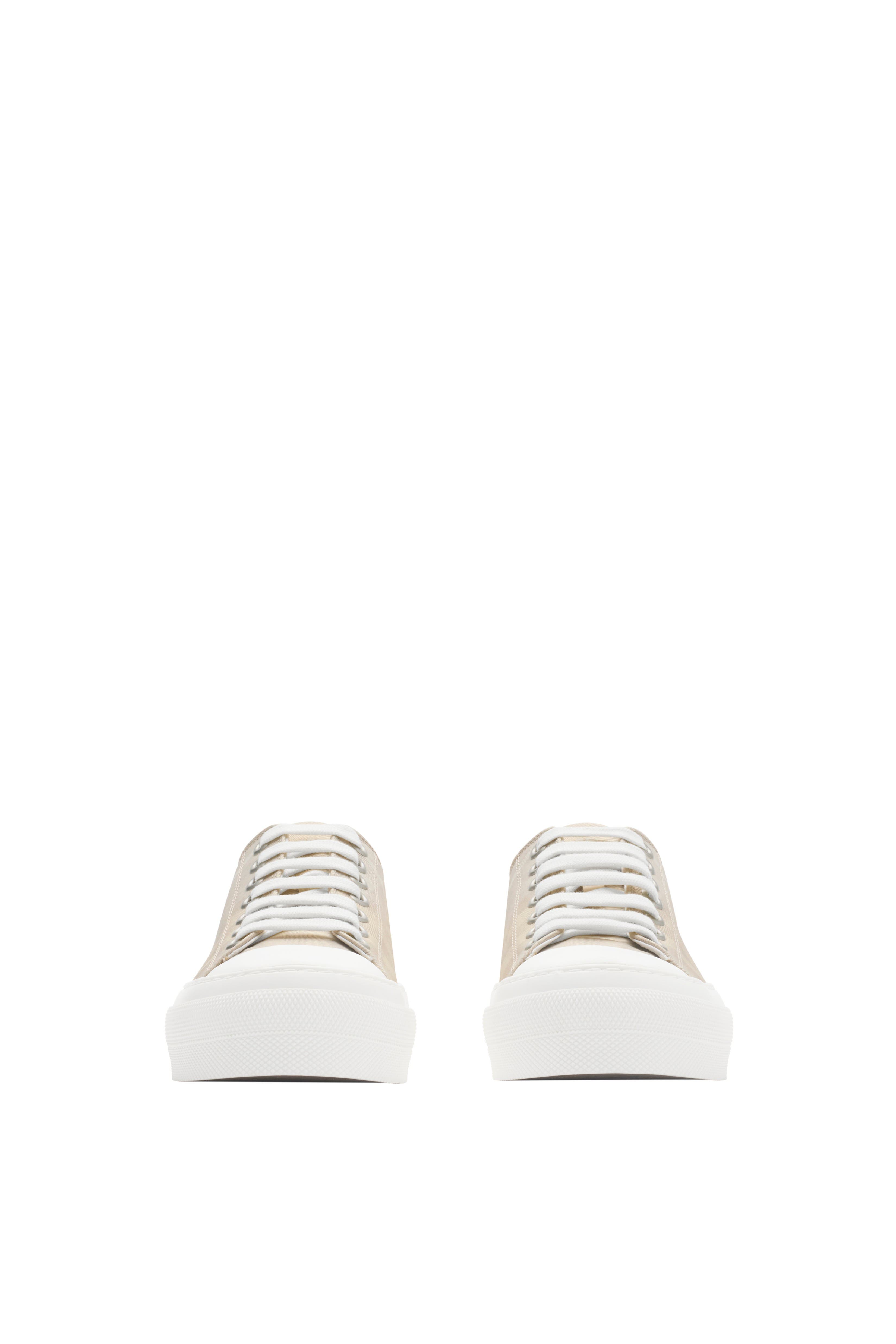 Burberry Check Sneakers, Alternate, color, Clam Beige