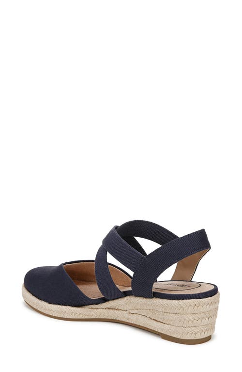 LIFESTRIDE LIFESTRIDE KIMBALL SLINGBACK ESPADRILLE PLATFORM WEDGE