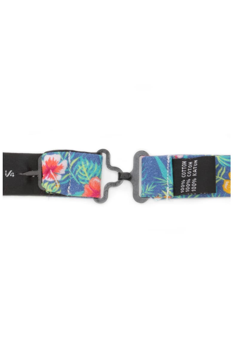 Tropical Cotton Bow Tie, Alternate, color, MULTI
