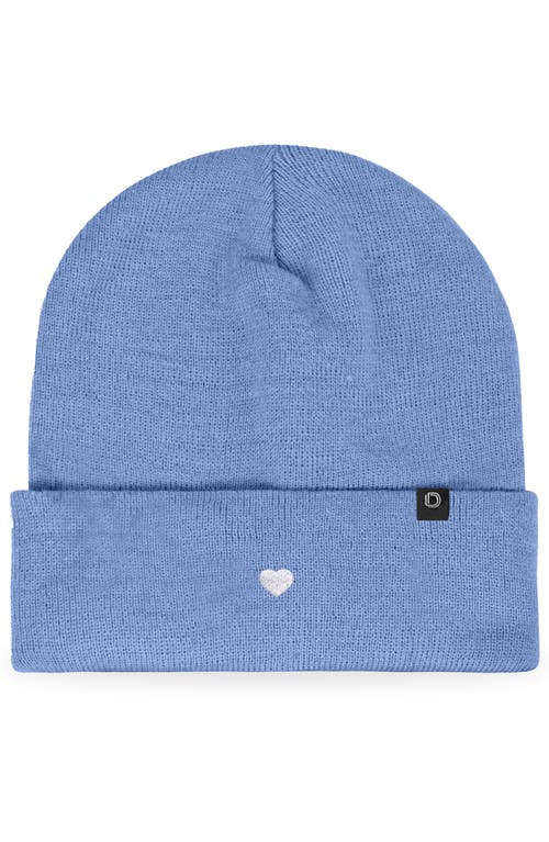 Dalix Lil Heart Beanie Cap In Purple