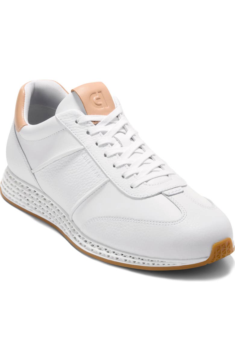 Cole Haan GrandPro LP SkyWeave Sneaker, Main, color, Optic White / Natural Vachetta