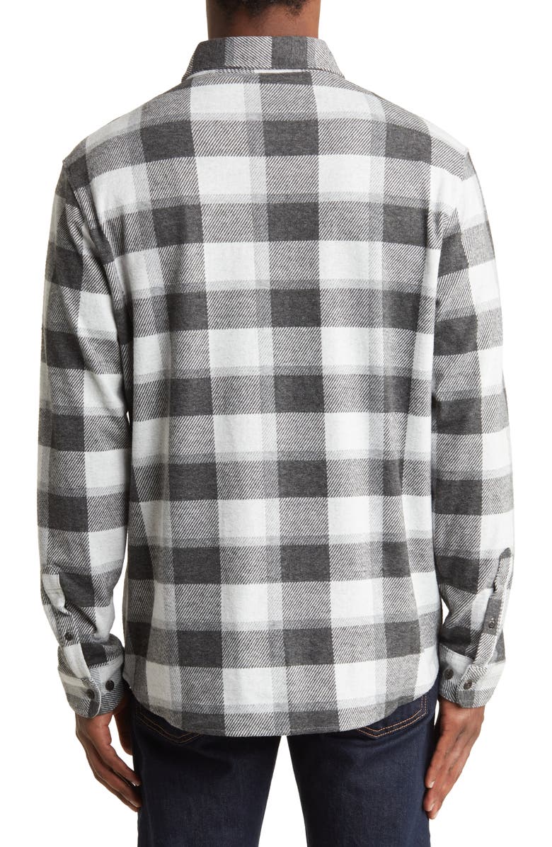 7 Diamonds Generation Stretch Plaid Button-Up Shirt, Alternate, color, 