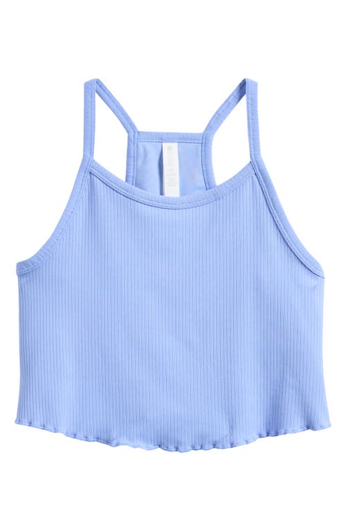 Shop Zella Girl Kids' All In Rib Camisole In Blue Hydrangea