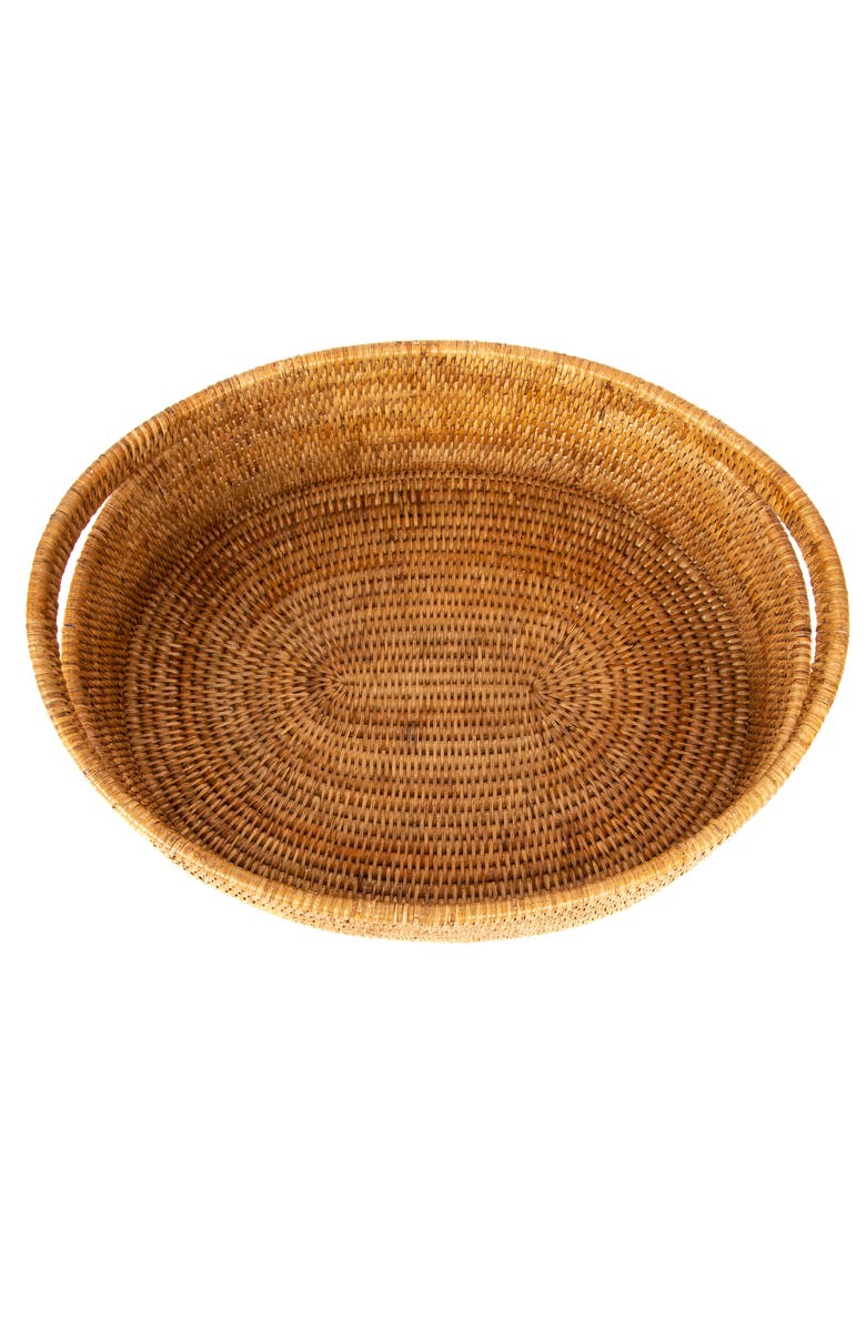 Artifacts Trading Company<sup>™</sup> Artifacts Rattan Oval Basket, Alternate, color, Honey Brown