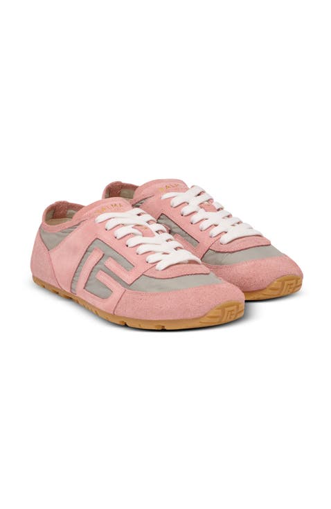 Racer 45 trainers in suede and nylon