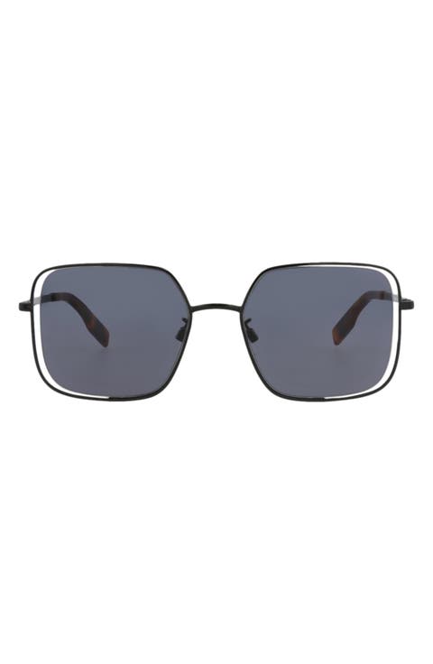 52mm Square Sunglasses