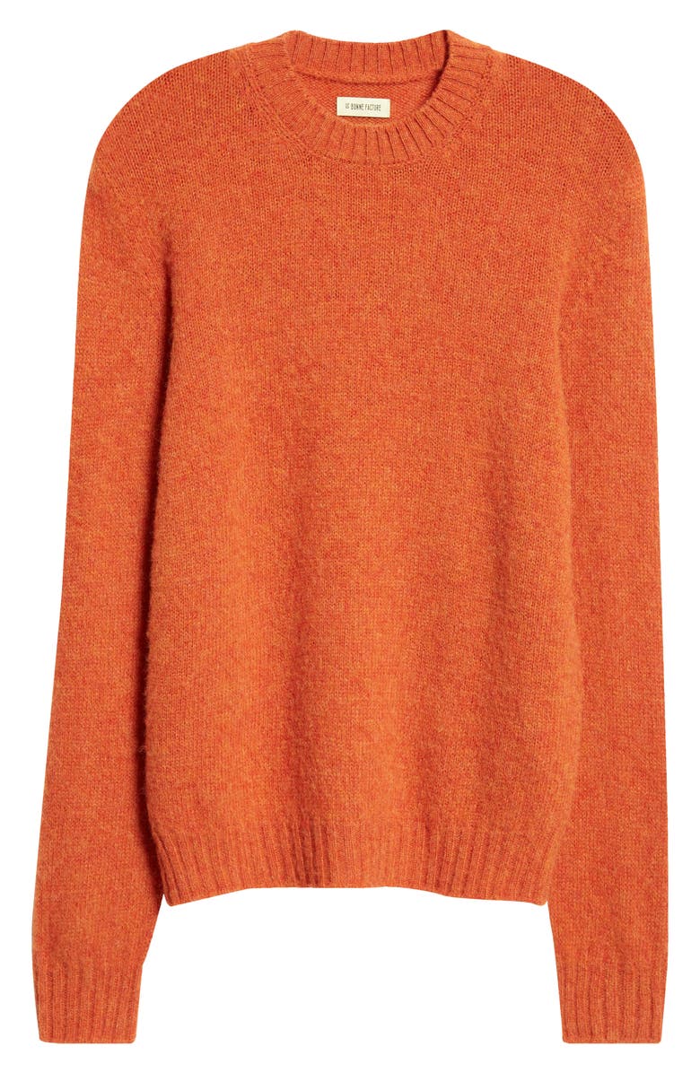 De Bonne Facture Shaggy Sheep Wool Sweater, Alternate, color, 