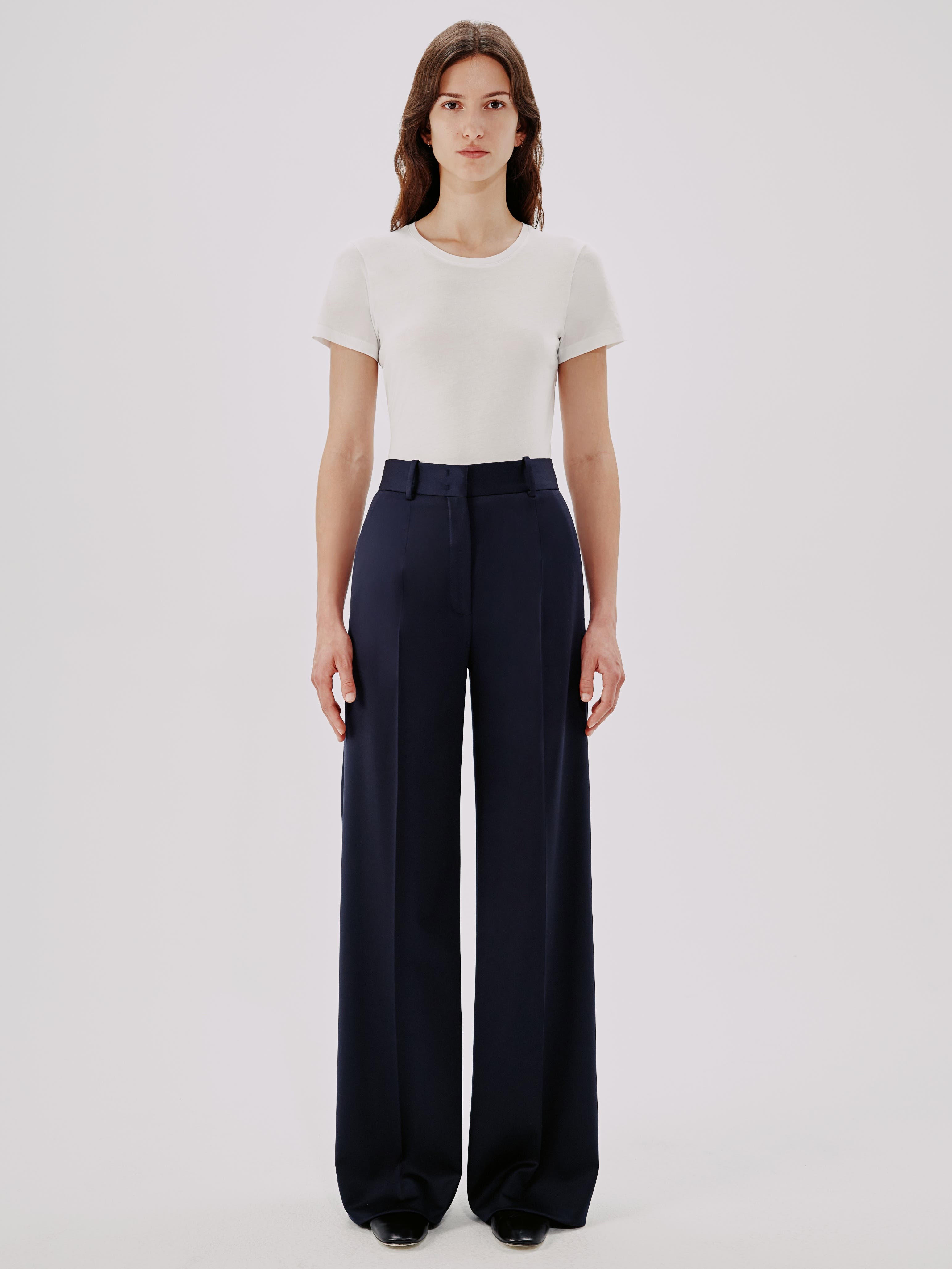 WIDE LEG SUIT PANT - image 2