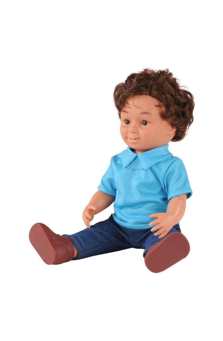 Kaplan Early Learning Company 16" Multiethnic Doll - Hispanic Boy, Alternate, color, Multicolored