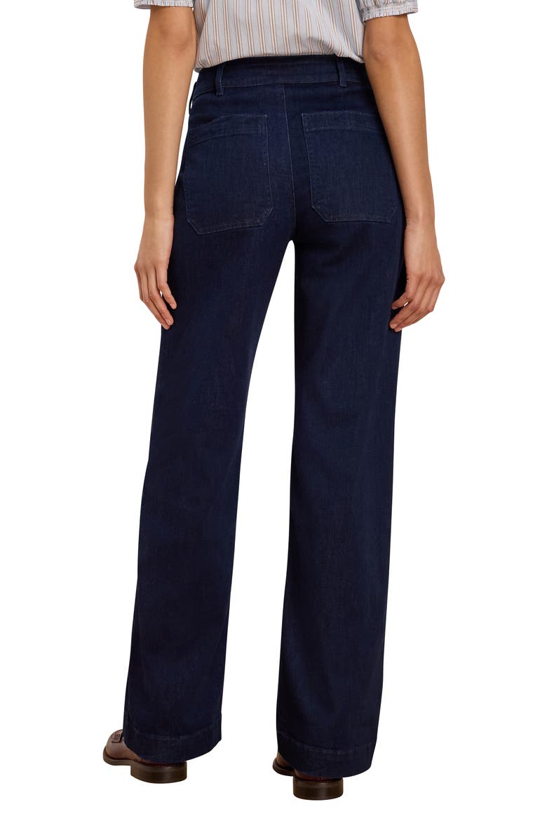Highland Wide Leg Jeans, Alternate, color, MIDNIGHT
