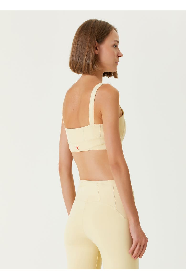 Bra With Stitch Detail, Alternate, color, Chino Green
