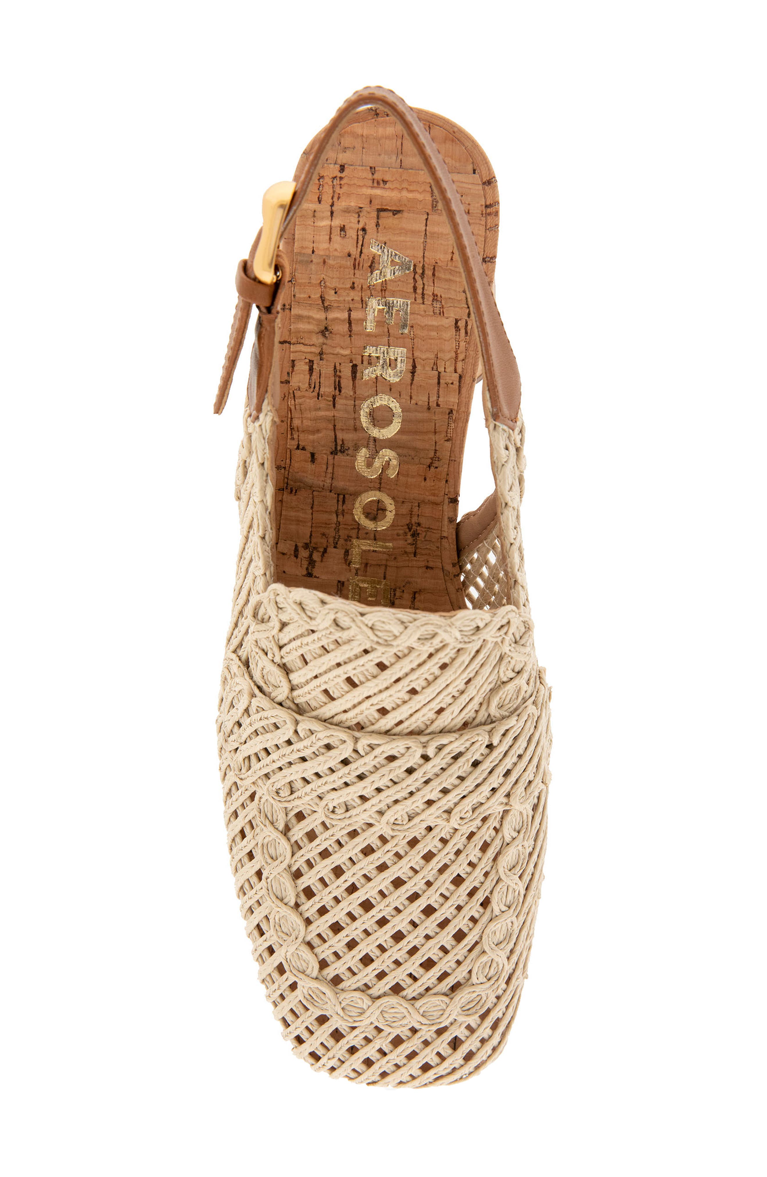 Aerosoles Santina Slingback Pump, Alternate, color, Natural Raffia