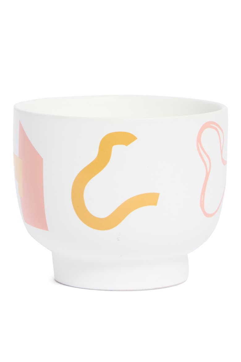 Wabi Sabi 12 oz. Ceramic Candle, Main, color, AMBER AND SMOKE